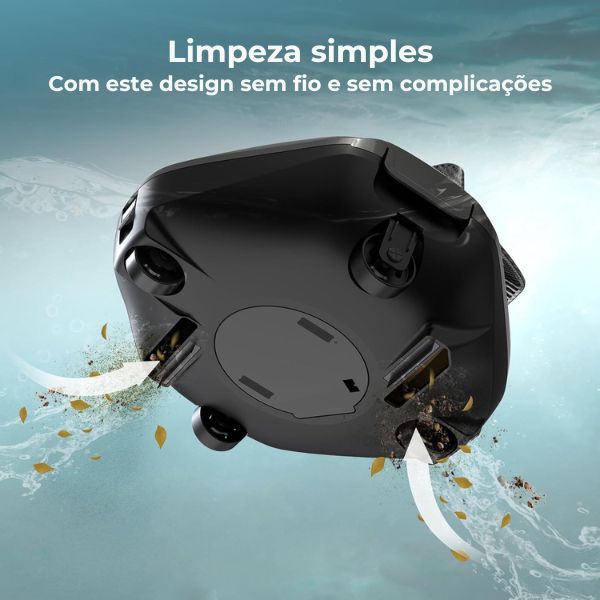 Robô Aspirador de Piscina 2 em 1 - PoolClean