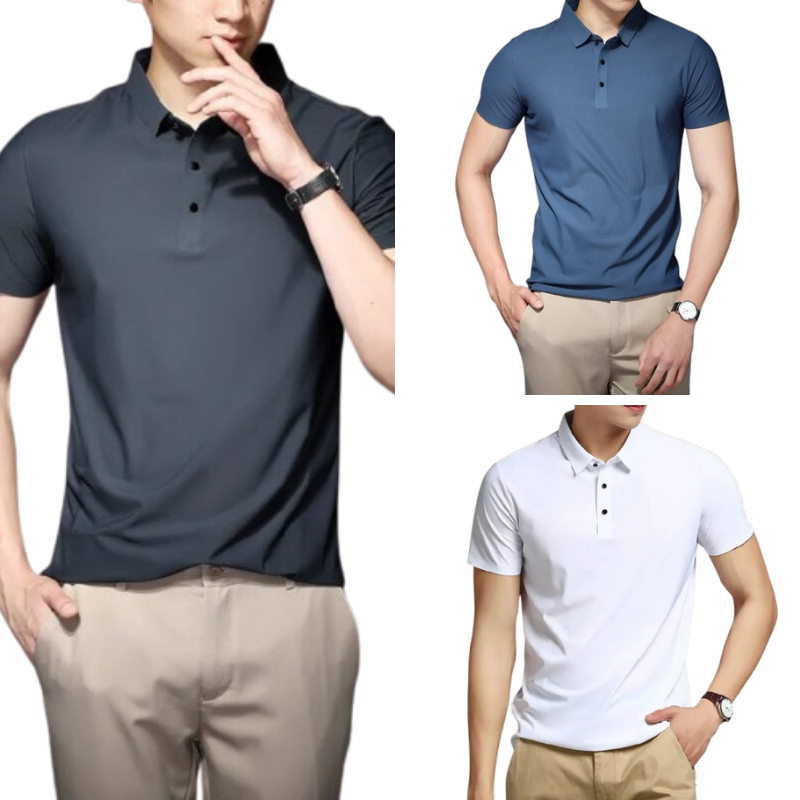 (Compre 1 Leve 3) Camiseta Masculina Anti Amassado, Anti Odor e Ultra Confortável