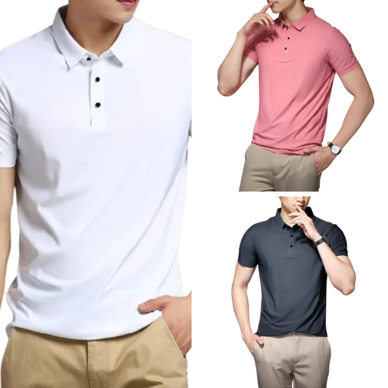 (Compre 1 Leve 3) Camiseta Masculina Anti Amassado, Anti Odor e Ultra Confortável