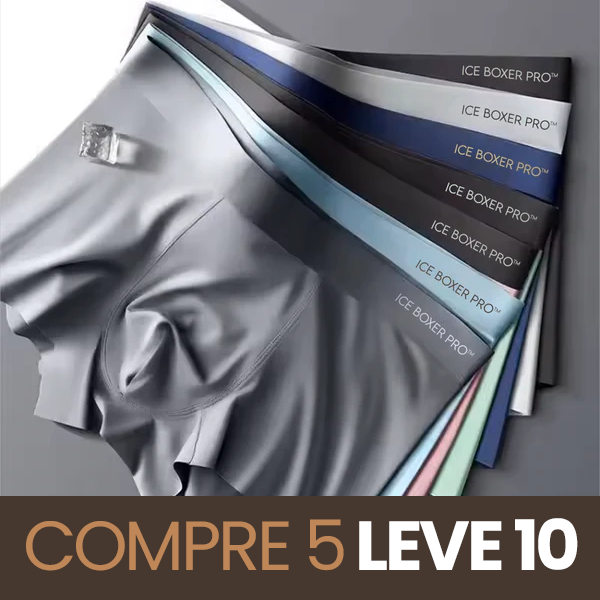 Cueca de Seda Térmica IceTech™ [COMPRE 5, LEVE 10] + Frete Grátis